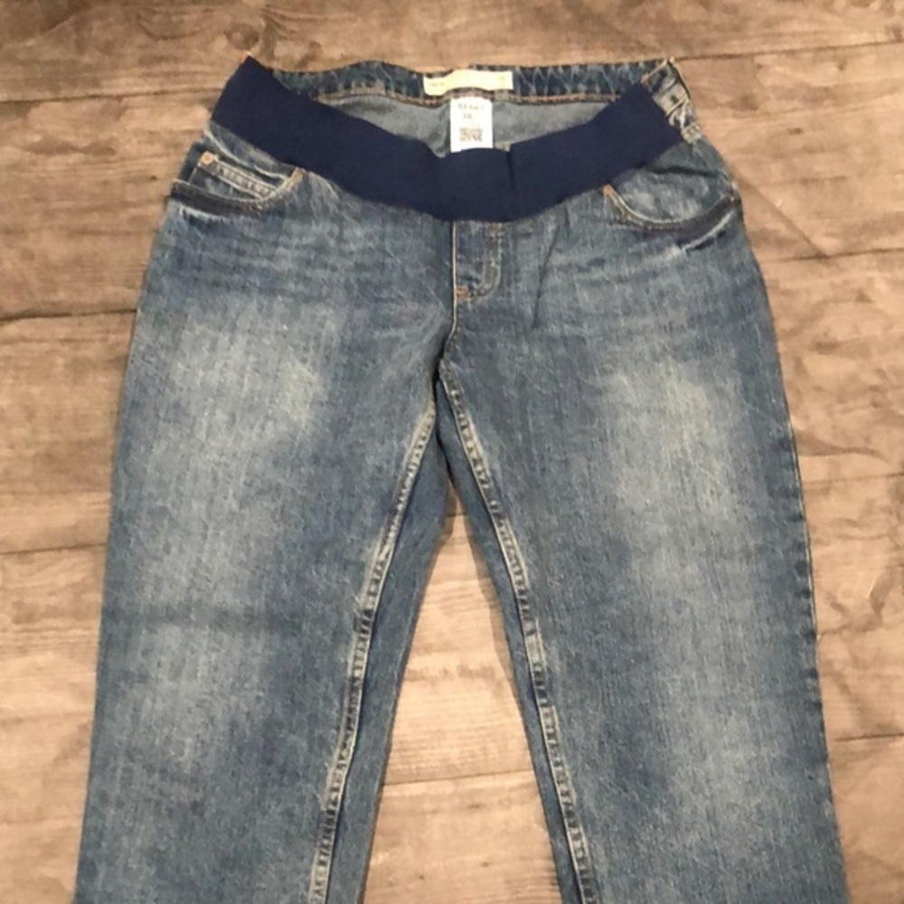 ASOS Reno boyfriend blue denim jeans